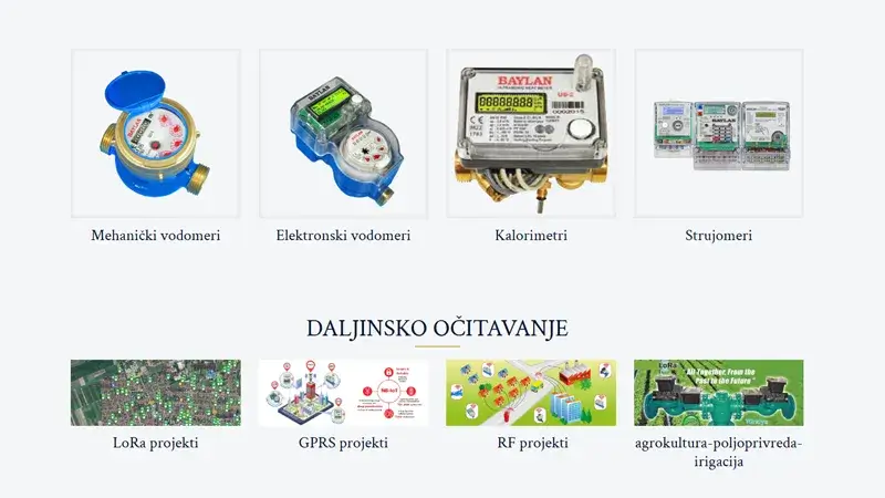 Delta Nova Water Meters - Izrada web sajtova Novi Sad - primer radova