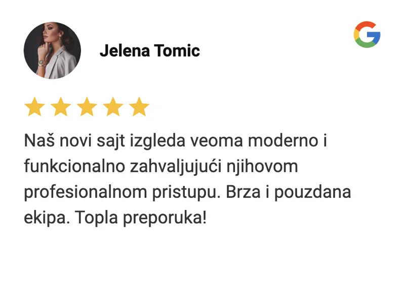 Recenzija od Jelena Tomić